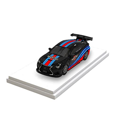 YCNXEB Miniatur Modelle 1 64 Für Lexus Schwarz Lackierung Legierung Diecast Simulation Modellauto Sammlung Display Kreatives Geschenk Originalgetreue Nachbildung von YCNXEB