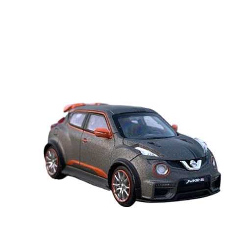 YCNXEB Miniatur Modelle 1 64 Für Nissan Juke R SUV Legierung Auto Simulation Diecast Metall Spielzeug Mini Auto Miniatur Sammlung Originalgetreue Nachbildung(Gray) von YCNXEB