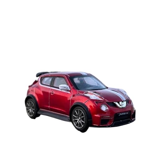 YCNXEB Miniatur Modelle 1 64 Für Nissan Juke R SUV Legierung Auto Simulation Diecast Metall Spielzeug Mini Auto Miniatur Sammlung Originalgetreue Nachbildung(Rot) von YCNXEB