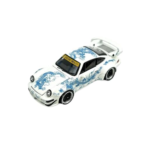 YCNXEB Miniatur Modelle 1 64 Für Porsche RWB 993 964 930 Ausstellung Legierung Presse Welle Simulation Modell Erwachsene Sammlung Spielzeug Originalgetreue Nachbildung von YCNXEB