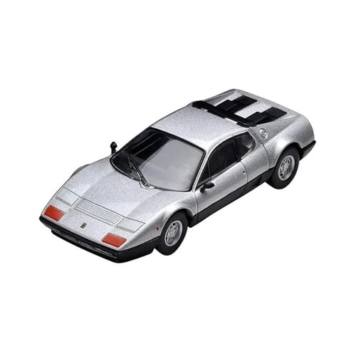 YCNXEB Miniatur Modelle 1 64 Für Scale TLV-NEO Ferrari 512BBi Sportwagen BB512 365 GT4 BB Legierung Druckgussauto Spielzeug Erwachsene Sammlung Originalgetreue Nachbildung(BB512 Silver) von YCNXEB
