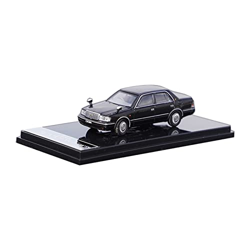 YCNXEB Miniatur Modelle 1 64 Für Toyota Crown 155 Zehnte Generation Simulation Legierung Automodell Metallauto Sammlung Für Erwachsene Originalgetreue Nachbildung(Black Right Rudder) von YCNXEB