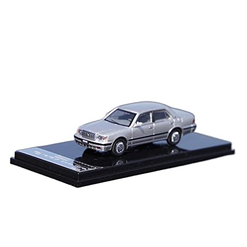 YCNXEB Miniatur Modelle 1 64 Für Toyota Crown 155 Zehnte Generation Simulation Legierung Automodell Metallauto Sammlung Für Erwachsene Originalgetreue Nachbildung(Silver Left Rudder) von YCNXEB