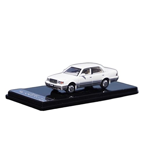 YCNXEB Miniatur Modelle 1 64 Für Toyota Crown 155 Zehnte Generation Simulation Legierung Automodell Metallauto Sammlung Für Erwachsene Originalgetreue Nachbildung(White Left Rudder) von YCNXEB