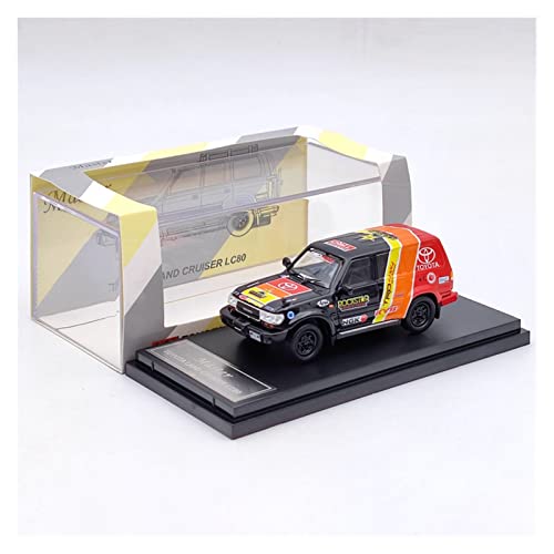 YCNXEB Miniatur Modelle 1 64 for Toyota LC80 Land Cruiser Legierung Automodell Erwachsene Sammlung Geschenk Spielzeug Handwerk Nachbildung(Taglia unica) von YCNXEB