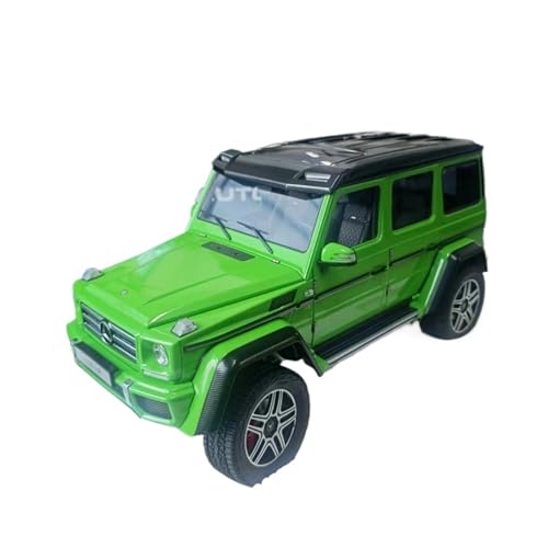 YCNXEB Miniatur Modelle 1: 18 Für Mercedes Benz G500 4X4 Und Off-Road Vehile Metall Fahrzeug Geschenk Display Sammlung Dekoration Nachbildung(Grün) von YCNXEB