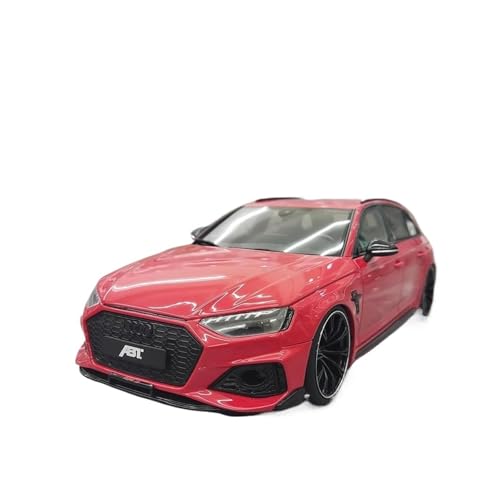 YCNXEB Miniatur Modelle 1:18 Für Audi RS4 ABT Simulation Harz Statische Auto Modell Fans Sammlung Hause Dekoration Ornamente Originalgetreue Nachbildung von YCNXEB