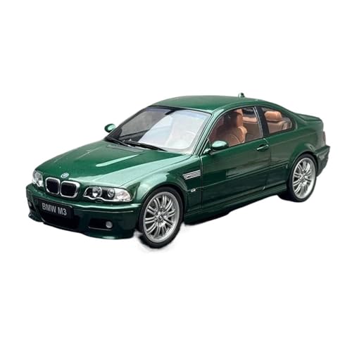 YCNXEB Miniatur Modelle 1:18 Für BMW M3 E46 Coupe 2000 Statische Legierung Auto Modell Erwachsene Sammeln Displays Originalgetreue Nachbildung von YCNXEB