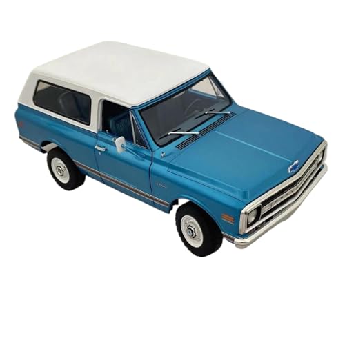 YCNXEB Miniatur Modelle 1:18 Für Chevr K5 Blazer 1970 Legierung Druckguss Auto Modell Klassische Sammlung Souvenir Display Originalgetreue Nachbildung von YCNXEB