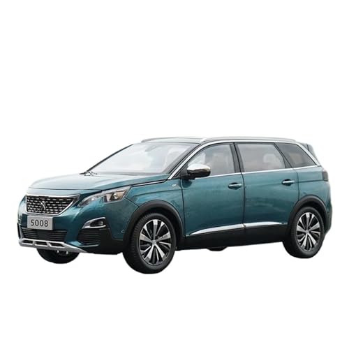 YCNXEB Miniatur Modelle 1:18 Für Dongfeng Peugeot 5008 SUV Druckguss Automodell Fans Erwachsene Sammlung Souvenir Originalgetreue Nachbildung von YCNXEB