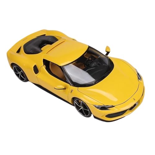 YCNXEB Miniatur Modelle 1:18 Für Ferrari 296 GTB Metalldruckguss Automodell Fans Erwachsene Sammlung Souvenir Originalgetreue Nachbildung von YCNXEB