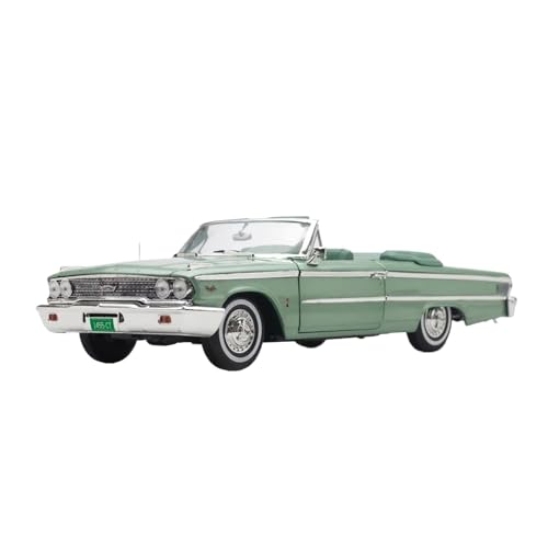 YCNXEB Miniatur Modelle 1:18 Für Ford 1963 Galaxie 500 XL Open Cabrio Legierung Automodell Display Dekorationen Originalgetreue Nachbildung YCNXEB Miniatur Modelle 1:18 Für Ford 1963 Galaxie 500 XL Open Cabrio Legierung Automodell Display Dekorationen Originalgetreue Nachbildung von YCNXEB