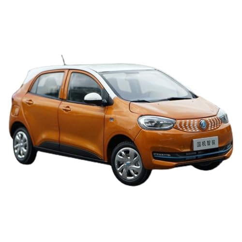 YCNXEB Miniatur Modelle 1:18 Für Guo Zhijun GC1 Reines Elektro-Geländefahrzeug An Einen Freund Senden Statische Verzierung Geburtstagsgeschenk Originalgetreue Nachbildung(Orange) von YCNXEB