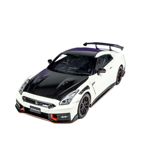 YCNXEB Miniatur Modelle 1:18 Für Nissan GT-R NISMO 2024 Harz Automodell Ornament Fahrzeug Spielzeug Geschenk Nachbildung von YCNXEB