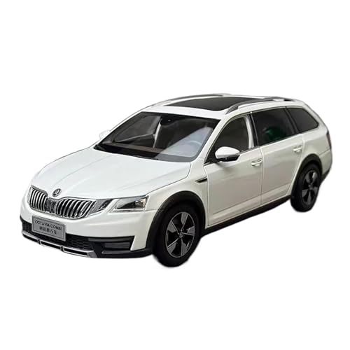 YCNXEB Miniatur Modelle 1:18 Für Skoda Octavia Kombi Legierung Automodell Klassische Fan-Sammlungen Auf Dem Display Originalgetreue Nachbildung von YCNXEB