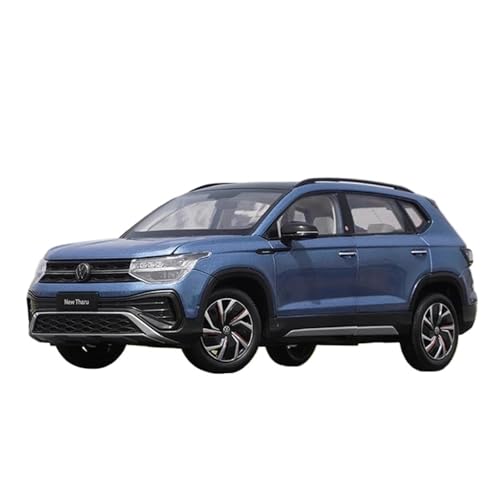 YCNXEB Miniatur Modelle 1:18 Für VW Tharu SUV 2023 Legierung Diecast Auto Modell Tischplatte Dekoration Souvenirs Originalgetreue Nachbildung von YCNXEB