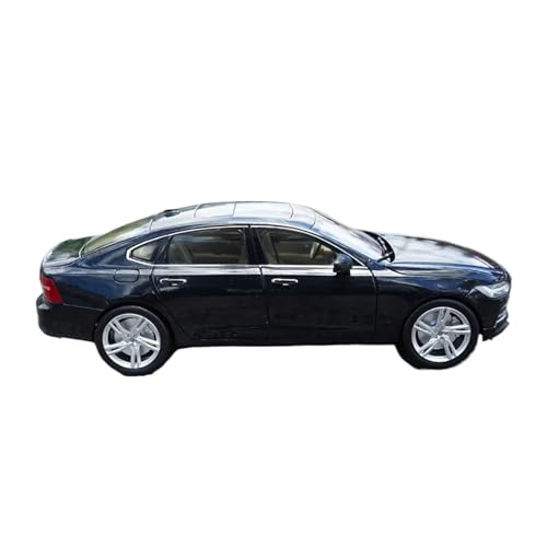 YCNXEB Miniatur Modelle 1:18 Für Volvo S90 Diecast Alloy Modellauto Realistisches Klassisches Souvenir Originalgetreue Nachbildung(Black) von YCNXEB