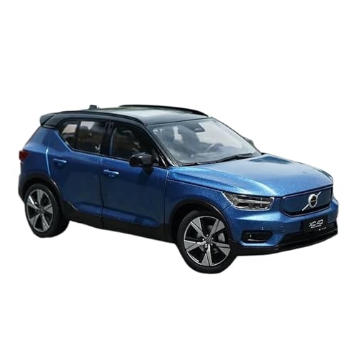 YCNXEB Miniatur Modelle 1:18 Für Volvo Xc40 Pure Electric Version 2022 Legierung Modell Auto Realistische Klassische Souvenir Originalgetreue Nachbildung von YCNXEB