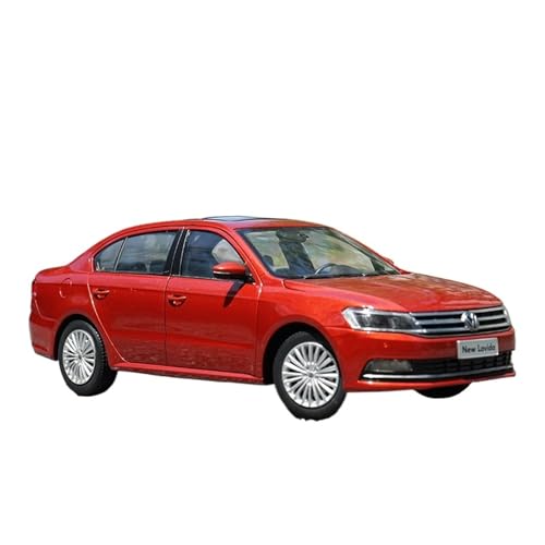 YCNXEB Miniatur Modelle 1:18 Volkswagen Lavida Lavida2016 Scale Model Car Metal Collection Display Geschenk Für Freunde Geburtstagsgeschenk Originalgetreue Nachbildung(Rot) von YCNXEB