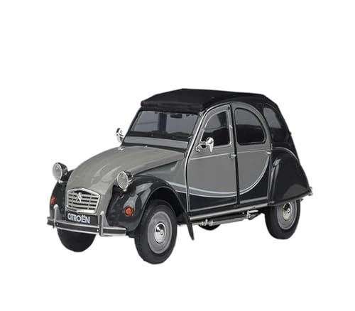 YCNXEB Miniatur Modelle 1:2 4 Für Citroen 2CV 6 Charleston Legierung Auto Diecast Metall Klassische Fahrzeuge Modell Simulation Sammlung Spielzeug Originalgetreue Nachbildung(Grün) von YCNXEB