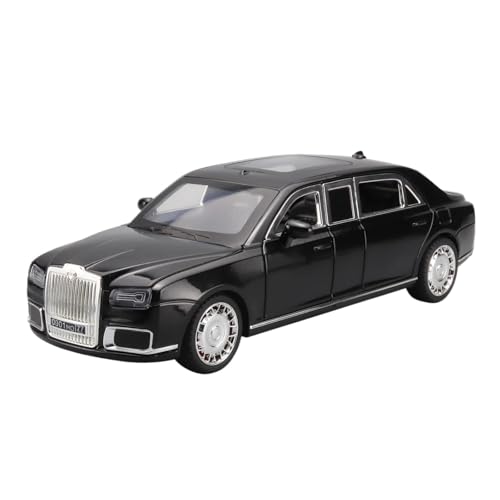 YCNXEB Miniatur Modelle 1:24 Für Aurus Senat Sound Und Licht Druckguss Auto Modell Kunst Sammlung Gedenken Originalgetreue Nachbildung YCNXEB Miniatur Modelle 1:24 Für Aurus Senat Sound Und Licht Druckguss Auto Modell Kunst Sammlung Gedenken Originalgetreue Nachbildung von YCNXEB