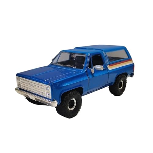 YCNXEB Miniatur Modelle 1:24 Für Blazer SUV 1980 Mini Legierung Auto Modell Erwachsene Hobby Sammlung Souvenir Ornament Figuren Originalgetreue Nachbildung von YCNXEB