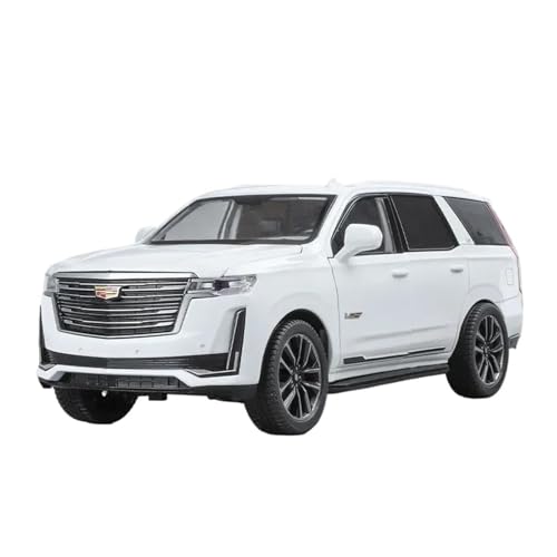 YCNXEB Miniatur Modelle 1:24 Für Cadillac Escalade SUV Mit Sound Light Alloy Car Model Collections Auf Dem Display Originalgetreue Nachbildung YCNXEB Miniatur Modelle 1:24 Für Cadillac Escalade SUV Mit Sound Light Alloy Car Model Collections Auf Dem Display Originalgetreue Nachbildung von YCNXEB
