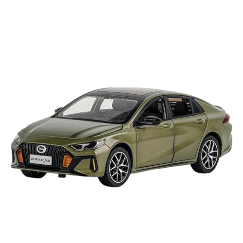 YCNXEB Miniatur Modelle 1:24 Für EMPOW 55 Coupe Sound Und Licht Legierung Auto Modell Kunst Sammlung Gedenken Originalgetreue Nachbildung(Green) von YCNXEB