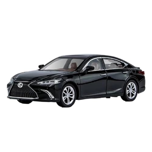 YCNXEB Miniatur Modelle 1:24 Für Lexus ES300 Sound Und Licht Legierung Auto Modell Statische Figur Miniatur Originalgetreue Nachbildung(Black) von YCNXEB