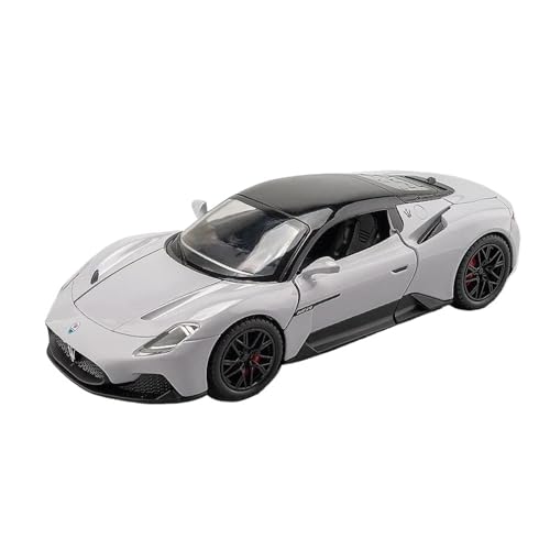 YCNXEB Miniatur Modelle 1:24 Für Maserati MC20 Cabrio Sound Und Licht Legierung Auto Modell Statische Figur Miniatur Originalgetreue Nachbildung(Gray) von YCNXEB