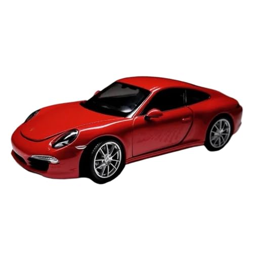 YCNXEB Miniatur Modelle 1:24 Für Porsche 911 Carrera S 991 Legierung Auto Modell Jungen Lieben Mini Klassische Sammlerstücke Originalgetreue Nachbildung(Red) von YCNXEB