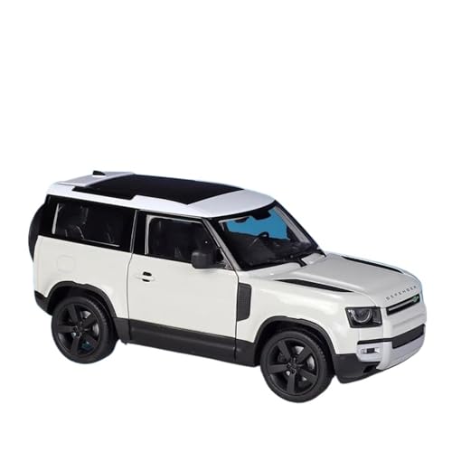 YCNXEB Miniatur Modelle 1:26 Für Land Rover Defender 90 SUVLegierungAutoOffroadFahrzeugeAutoModell Sportwagen-Rennspielzeugserie Originalgetreue Nachbildung(White) von YCNXEB