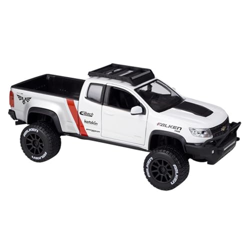 YCNXEB Miniatur Modelle 1:27 Für Modifiziertes Chevrolet ZR2 Pickup Aus Metalldruckguss, Legierung, Nachbildung Eines Sammlerstücks Originalgetreue Nachbildung von YCNXEB