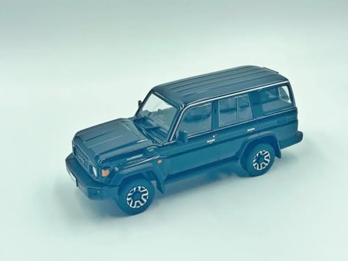 YCNXEB Miniatur Modelle 1:30 Für Eine Limitierte Edition des Toyota LC70 Aus Druckguss-Legierung Automodell Spielzeugsammlung Ausstellungsstück Hobby Originalgetreue Nachbildung(Schwarz) von YCNXEB