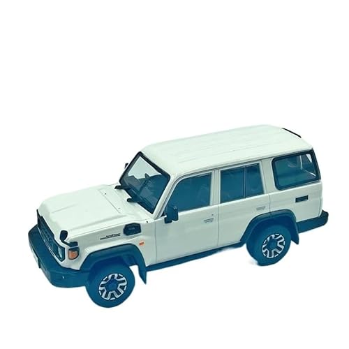 YCNXEB Miniatur Modelle 1:30 Für Eine Limitierte Edition des Toyota LC70 Aus Druckguss-Legierung Automodell Spielzeugsammlung Ausstellungsstück Hobby Originalgetreue Nachbildung(White) von YCNXEB