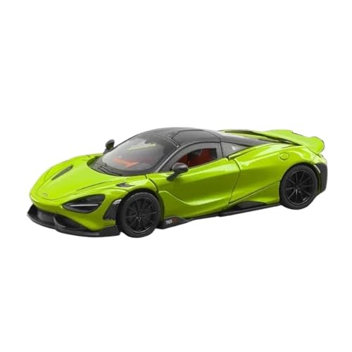 YCNXEB Miniatur Modelle 1:31 Für McLaren 765LT Legierung Druckguss Spielzeug Fahrzeuge Metall Spielzeug Auto Modell Sammlung Auto Enthusiasten Originalgetreue Nachbildung(Grün) von YCNXEB
