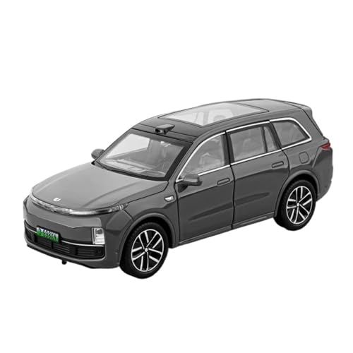 YCNXEB Miniatur Modelle 1:32 Für Leading IDEAL L9 SUV Sound Und Licht Legierung Automodell Thema Party Installation Originalgetreue Nachbildung(Gray) von YCNXEB