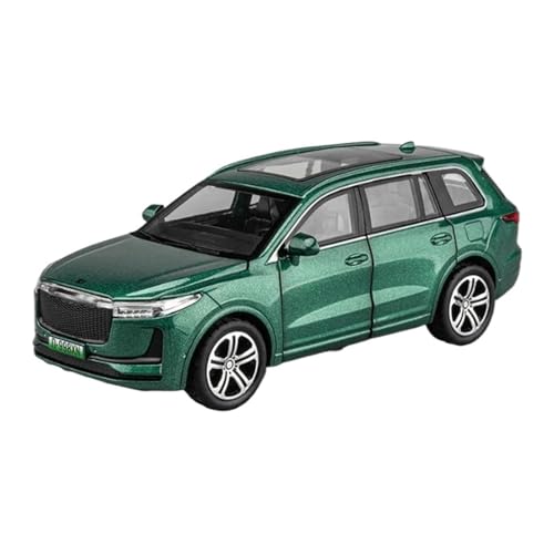 YCNXEB Miniatur Modelle 1:32 Für Leading IDEAL ONE Mit Sound Und Licht Legierung Auto Modell Statische Figur Miniatur Originalgetreue Nachbildung(Green) von YCNXEB