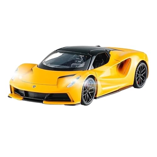 YCNXEB Miniatur Modelle 1:32 Für Lotus EVIJA Sound Light Diecast Alloy Automodell Statische Figur Miniatur Originalgetreue Nachbildung von YCNXEB