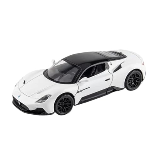 YCNXEB Miniatur Modelle 1:32 Für Maserati MC20 Cabrio Sound Und Licht Legierung Auto Modell Dekoration Souvenirs Originalgetreue Nachbildung(White) von YCNXEB