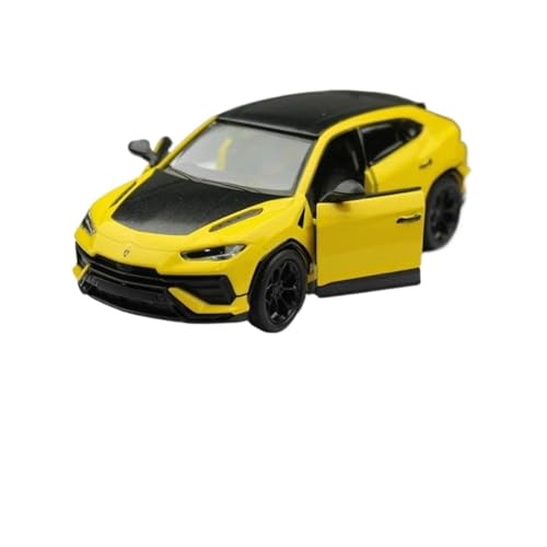 YCNXEB Miniatur Modelle 1:40 Für Urus SUV Legierung Auto Druckguss Metall GeländefahrzeugeModellMiniaturSimulationSammlung Spielzeug Originalgetreue Nachbildung(Yellow) von YCNXEB