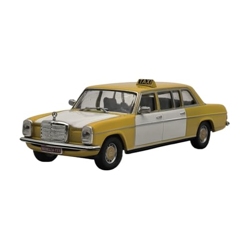 YCNXEB Miniatur Modelle 1:43 Für Mercedes-Benz 240D 1970 Beirut Taxi Legierung Auto Modell Spielzeug Auto Sammlung Originalgetreue Nachbildung von YCNXEB