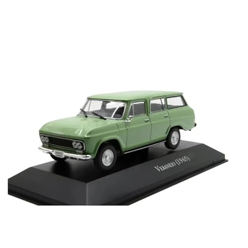 YCNXEB Miniatur Modelle 1:43 Für Veraneio 1965 Legierung Auto Modell Statische Figur Miniatur Dekorieren Souvenir Hobby Originalgetreue Nachbildung von YCNXEB