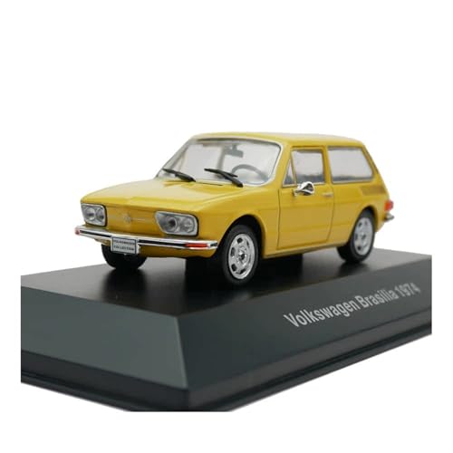 YCNXEB Miniatur Modelle 1:43 Für Volkswagen Brasilia 1974 Gelb Legierung Auto Modell Spielzeug Auto Sammlung Nachbildung YCNXEB Miniatur Modelle 1:43 Für Volkswagen Brasilia 1974 Gelb Legierung Auto Modell Spielzeug Auto Sammlung Nachbildung von YCNXEB