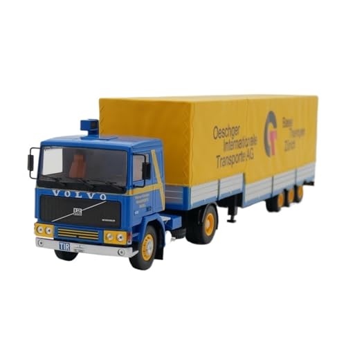 YCNXEB Miniatur Modelle 1:43 Legierung Transporter Modellbausatz Für Volvo F12 1977 Anhänger Fracht Auto Metall Spielzeugauto Geschenk Nachbildung YCNXEB Miniatur Modelle 1:43 Legierung Transporter Modellbausatz Für Volvo F12 1977 Anhänger Fracht Auto Metall Spielzeugauto Geschenk Nachbildung von YCNXEB