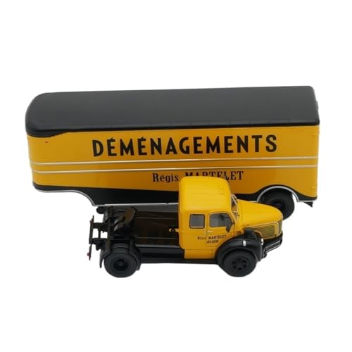 YCNXEB Miniatur Modelle 1:43 Transportfahrzeug-Modellbausatz Aus Legierung Für Den Französischen Traktor-Container-LKW-Anhänger Berliet TLR 1959 Nachbildung YCNXEB Miniatur Modelle 1:43 Transportfahrzeug-Modellbausatz Aus Legierung Für Den Französischen Traktor-Container-LKW-Anhänger Berliet TLR 1959 Nachbildung von YCNXEB