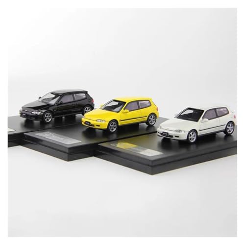 YCNXEB Miniatur Modelle Diecast 1 64 Für Scale Civic MK5 EG6 5. Legierung Auto Sammlung Souvenir Display Ornamente Fahrzeug Spielzeug Originalgetreue Nachbildung(White) von YCNXEB