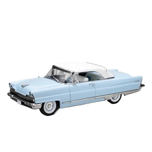 YCNXEB Miniatur Modelle Druckguss 1 18 Für Den Maßstab Lincoln 1956 Sports 4657 Allo Classic Model Adults Collection Souvenir Display Toy Special Edition Originalgetreue Nachbildung(Grün) von YCNXEB