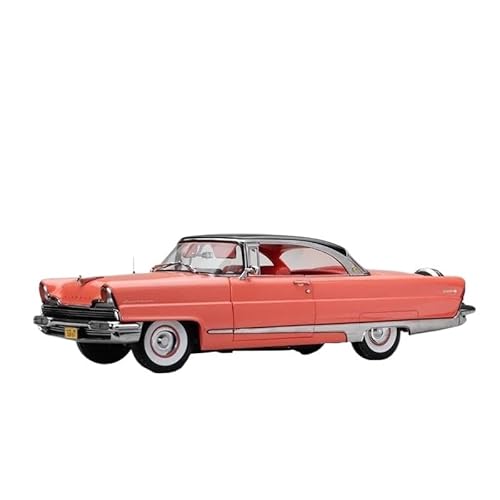 YCNXEB Miniatur Modelle Druckguss 1 18 Für Den Maßstab Lincoln 1956 Sports 4657 Allo Classic Model Adults Collection Souvenir Display Toy Special Edition Originalgetreue Nachbildung(Orange) von YCNXEB