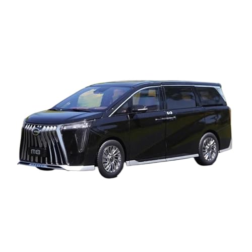 YCNXEB Miniatur Modelle Druckguss 1 18 Für Maßstab GAC Trumpchi Master M8 Business Auto Legierung Fahrzeug Modell Simulation Sammlung Spielzeug Display Originalgetreue Nachbildung(Schwarz) von YCNXEB